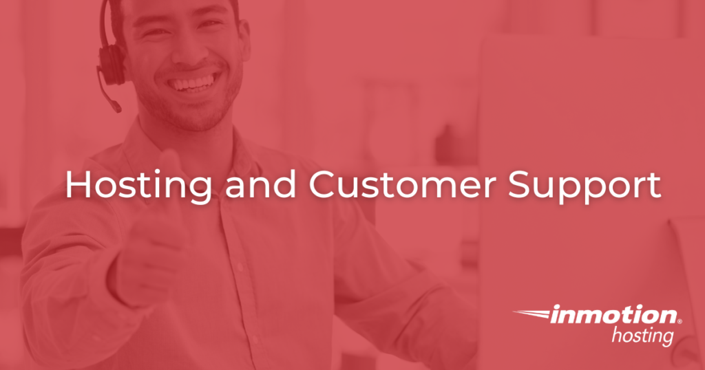 hosting and customer support